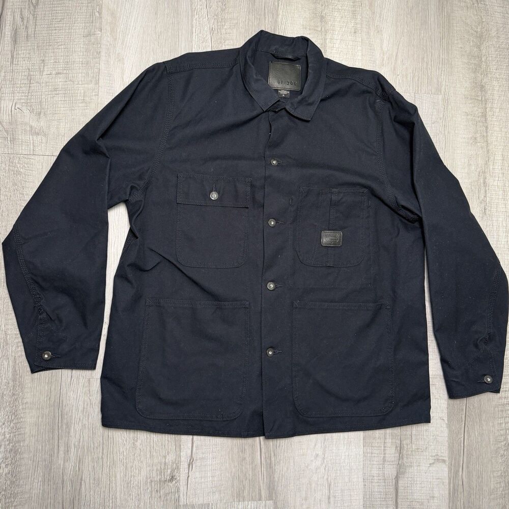 CC Filson Workshop Chore Jacket Mens Size XL Navy Heavy Cotton Canvas Numbered